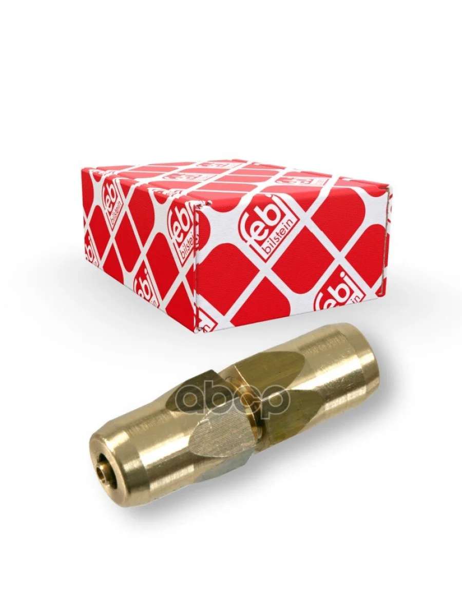 Соединитель Прямой Для Трубок D6x1-D6x1 (Латунь) 06255 Feb Febi арт. 06255  в Керчи Республика Крым