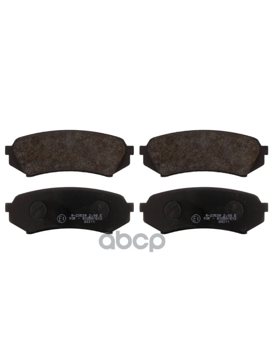 ****Колодки Дисковые Зад.! Toyota Land Cruiser 100 4.7I4.2Td 98> Febi арт. 16731  с доставкой в г. Пермь