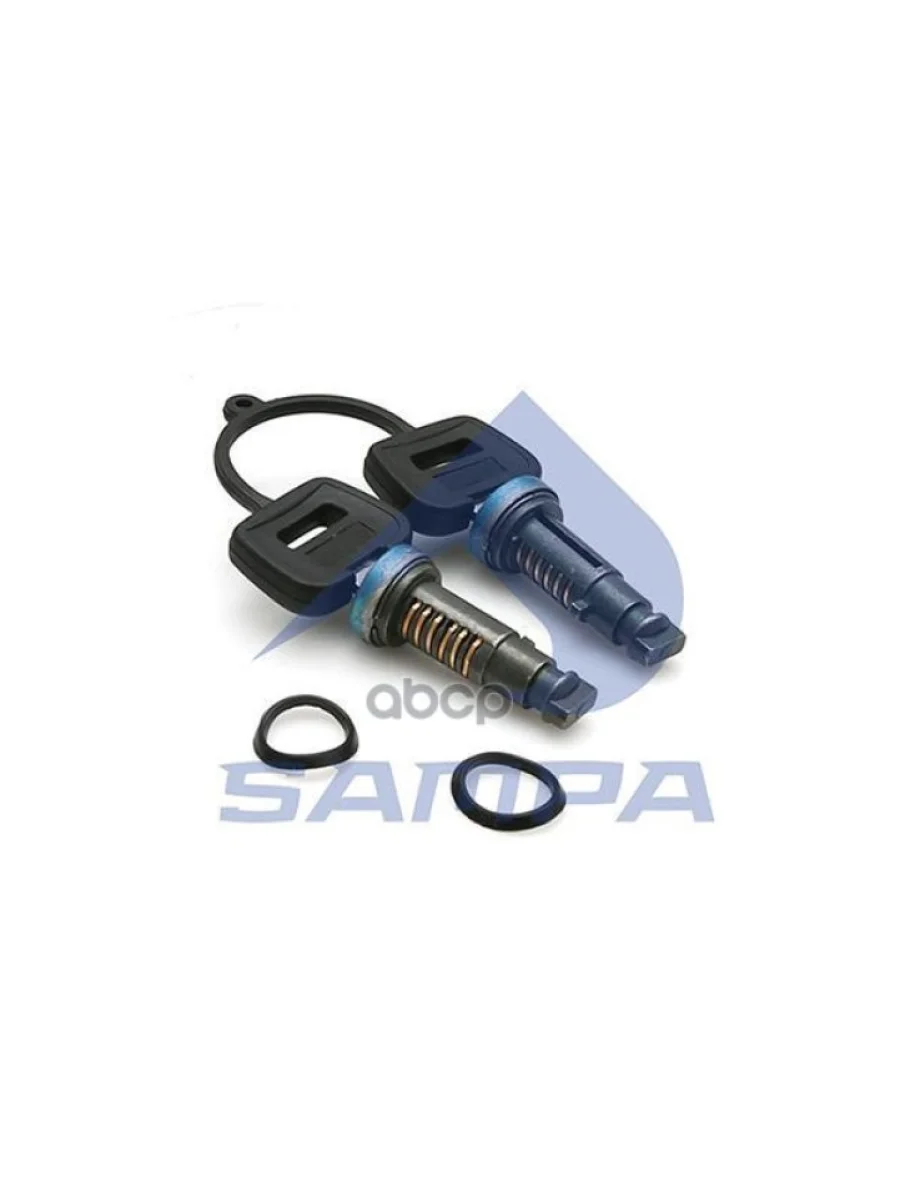 Вставка Замка Двери Daf 758595 (2 Вставки+2 Ключа) SAMPA арт. 050.625  в Перми Пермском крае