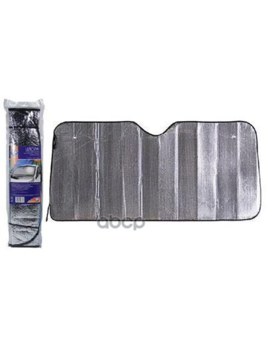 Штора Солнцезащитная Nova Bright На Лоб. Стекло 140*70См (Металлизированая) (46481) Nova Bright арт. 46481  в Воронеже Воронежской области