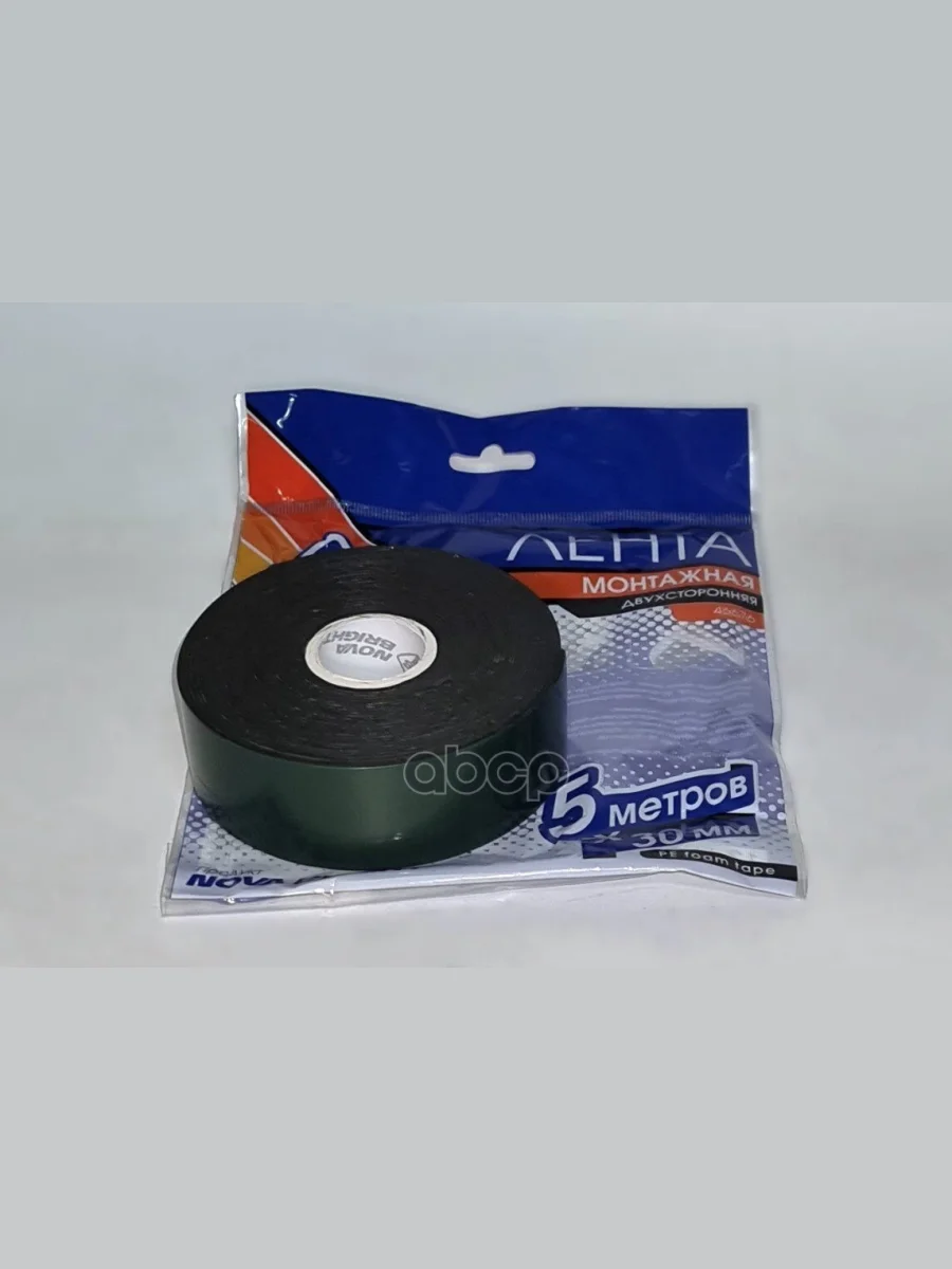 Скотч Двухсторонний Nova Bright Зеленый (30Мм*5М) (46676) Nova Bright арт. 46676  в Керчи Республика Крым