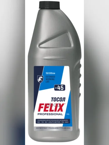 Тосол А-40М Felix-40 Стандарт Тосол-Синтез ( 1 Кг) Дзержинск (430206043) Felix арт. 430206043