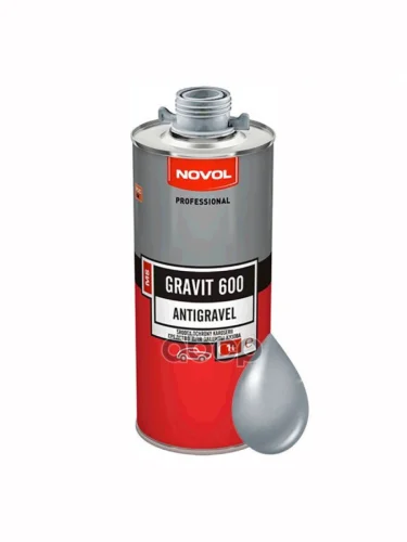Мастика-Антигравий Novol 600 Ms Gravit Серый (1Л) Евробалон (Ms Gravit 600) Novol арт. 37811
