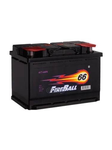 Аккумулятор  66 Fire Ball Прямая Полярность FireBall арт. 566 111 020