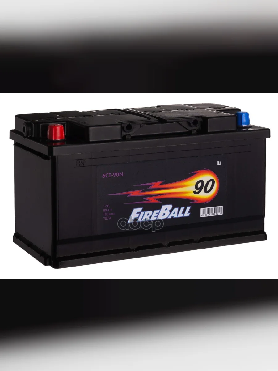 Аккумулятор  90 Fire Ball Прямая Полярность FireBall арт. 590 119 020  в Самаре Самарской области
