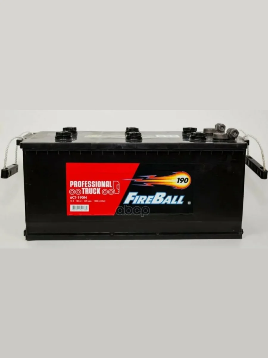 Аккумулятор 190 Fire Ball Рос. Полярность (С Переходником Под Болт) FireBall арт. 690 132 020  в Перми Пермском крае