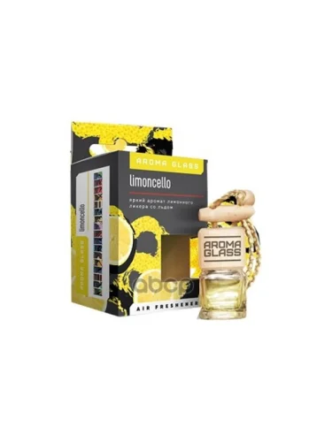 Ароматизатор Подвесной Бутылочка Fouette Aroma Glass Лимонный Ликер Fouette арт. AG-16