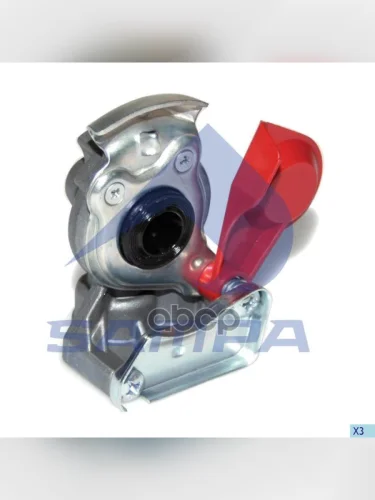 Головка Соединительная С Клапаном Красная М22х1,5 SAMPA арт. 095.001-01