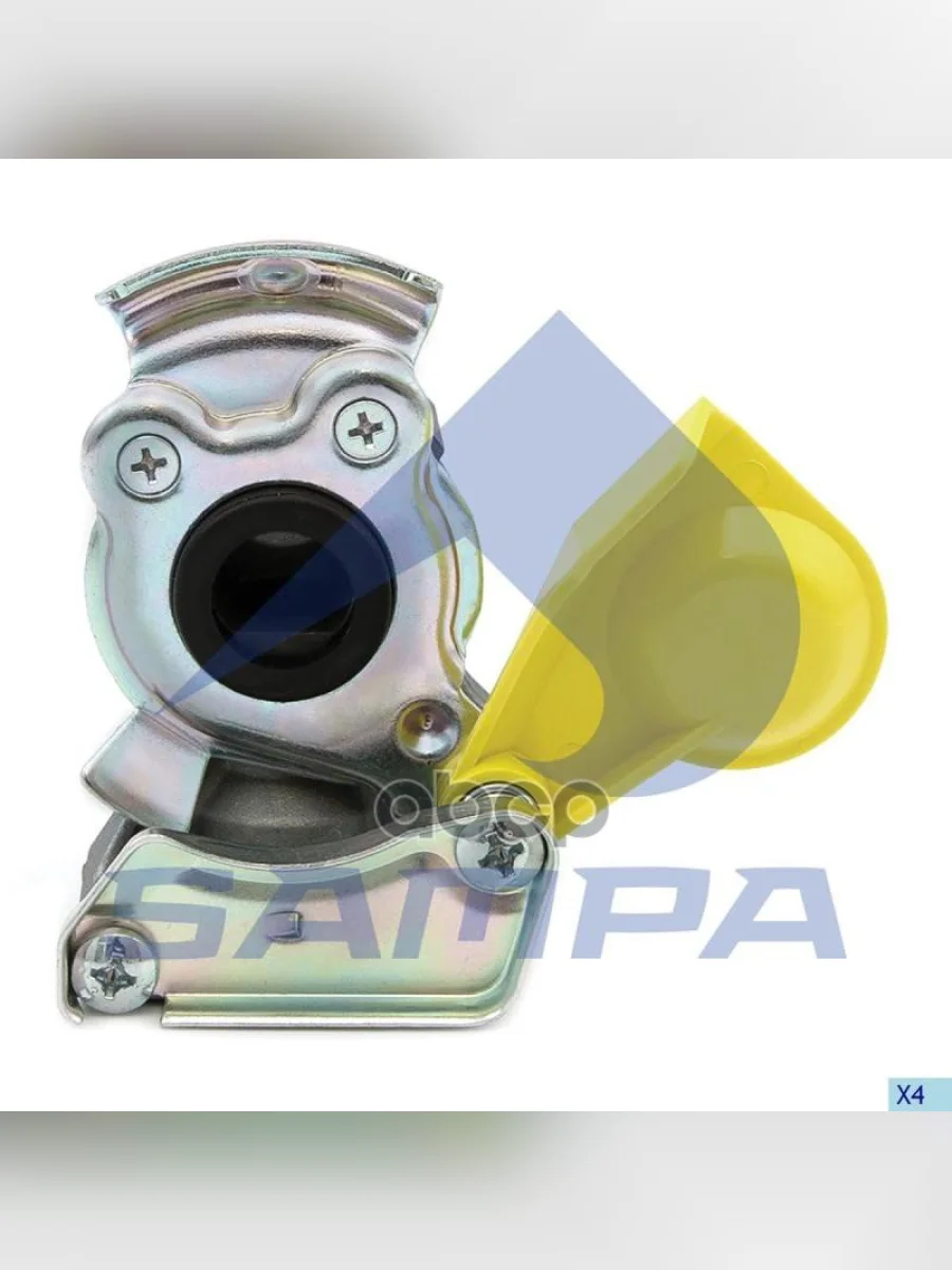 Головка Соединительная Без Клапана Желтая М22х1,5 SAMPA арт. 095.008-01  в Перми Пермском крае