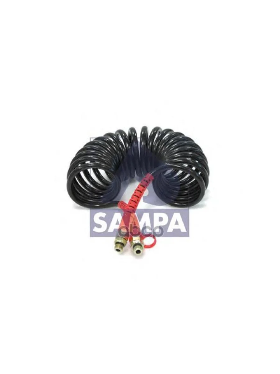 Шланг Витой (Красный Шланг) Болт M16Гайка М18 (L=4,5 М, 24 Витка) SAMPA арт. 095179  в Керчи Республика Крым