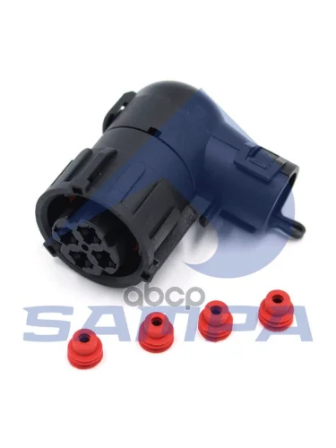 Разъём 4Х Контактный SAMPA арт. 0961060