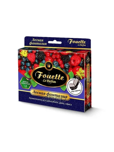Ароматизатор Под Сиденье Fouette Le Parfum Лесная Фантазия Двойн. Конц. (200Мл) (F-11) Fouette арт. F-11