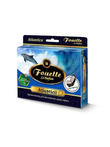 Ароматизатор Под Сиденье Fouette Le Parfum Атлантика Двойн. Конц. (200Мл) (F-13) Fouette арт. F-13