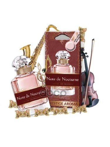 Ароматизатор Подвесной Картон Fouette Prestige Aroma Парфюмированный Note De Nocturne (Pa-12) Fouette арт. PA-12