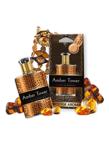Ароматизатор Подвесной Картон Fouette Prestige Aroma Парфюмированный Ambertower (Pa-7) Fouette арт. PA-7