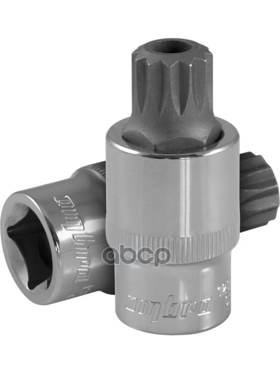 Головка Торцевая Со Вставкой Spline M16 (12) L=55 Мм С Отверстием Ombra (120716T) OMBRA арт. 120716T  в Перми Пермском крае