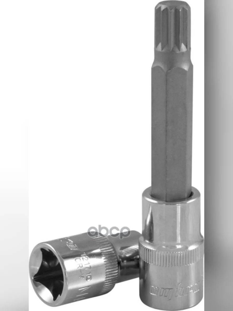 Головка Торцевая Со Вставкой Spline M 8 (12) L=100 Мм Ombra (121708) OMBRA арт. 121708  в Перми Пермском крае