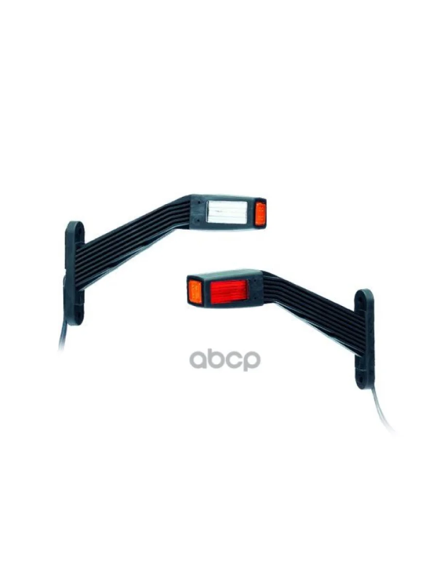 Фонарь Габаритный! Led Рожок, Lh, 3Х -Цветный, L=190,3Мм, С Проводом 0,3М Fristom арт. FT145LLED  в Керчи Республика Крым