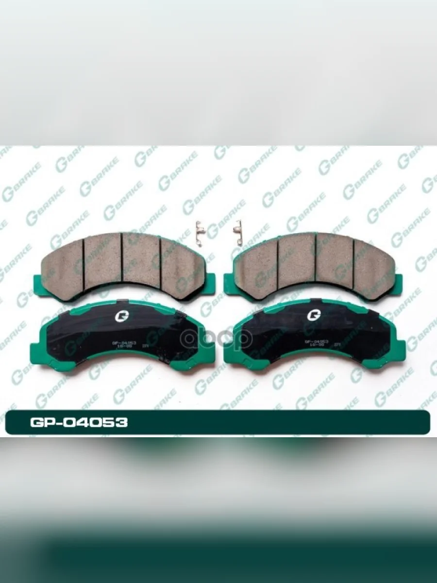 Колодка Тормозная Дисковая Isuzu Nnr,Npr,Nqr E56,Nissan,Mazda К-Т G-Brake G-BRAKE арт. GP-04053  в Керчи Республика Крым