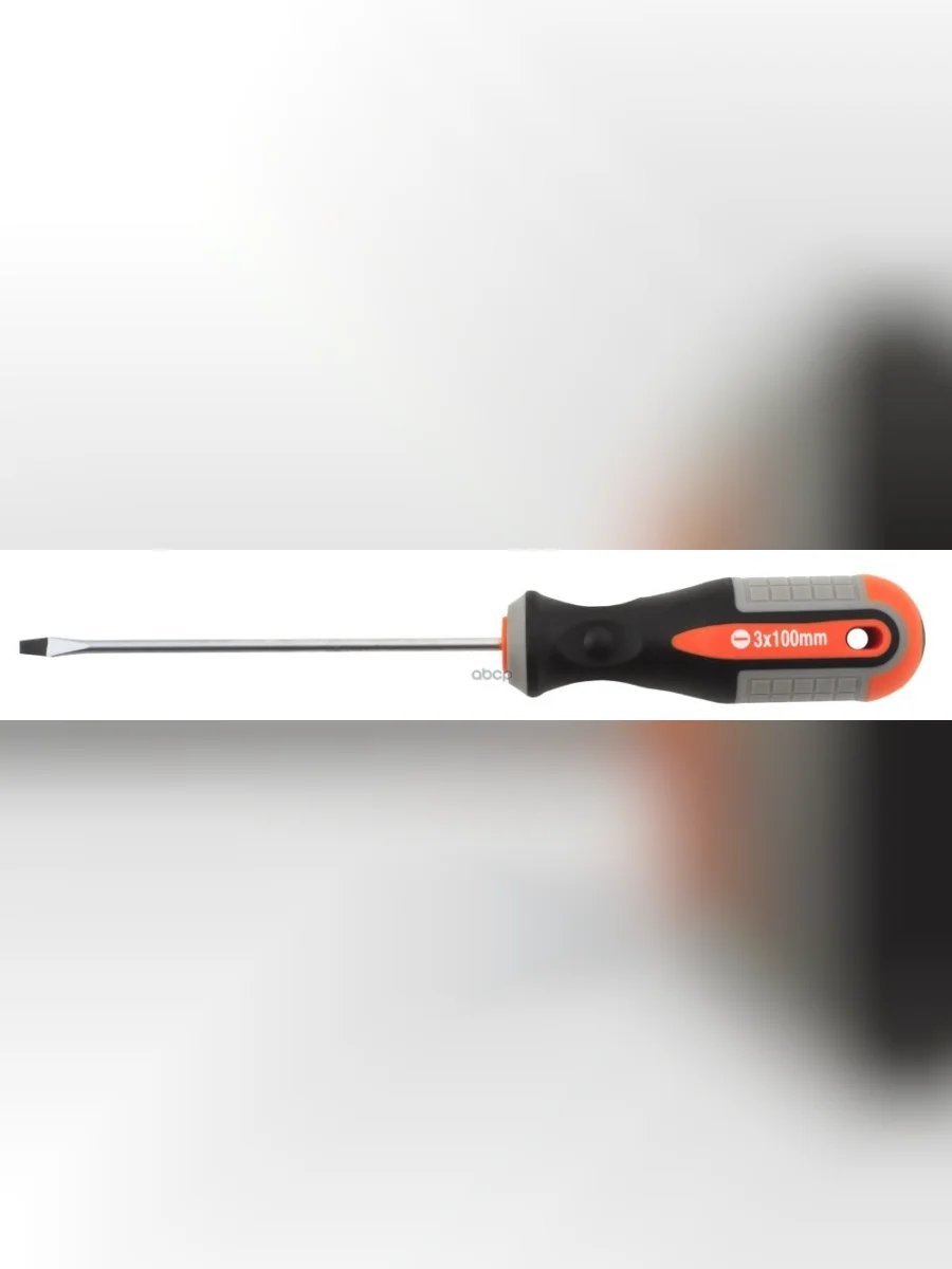 Отвертка Шлицевая Sl3 100 Мм Серия Round Grip Ombra (750310) OMBRA арт. 750310  в Керчи Республика Крым