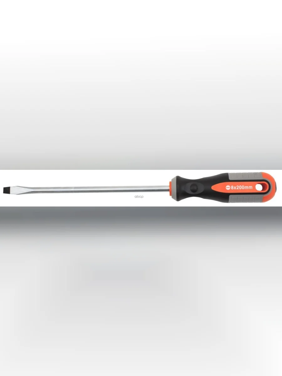 Отвертка Шлицевая Sl8 200 Мм Серия Round Grip Ombra (752820) OMBRA арт. 752820  в Керчи Республика Крым