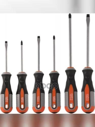 Набор Отверток 6 Предметов Round Grip Ombra (975006) OMBRA арт. 975006