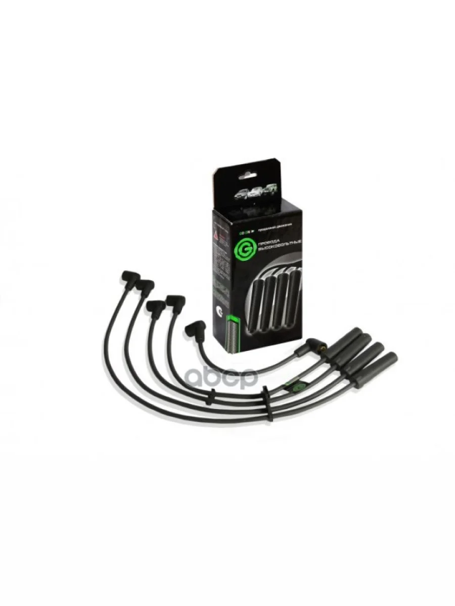 Провода Высоковольтные Ваз 2108-09, 2110, 2115 Карб. Go Силикон (К-Кт) GO арт. 2108-3707080-10  в Керчи Республика Крым