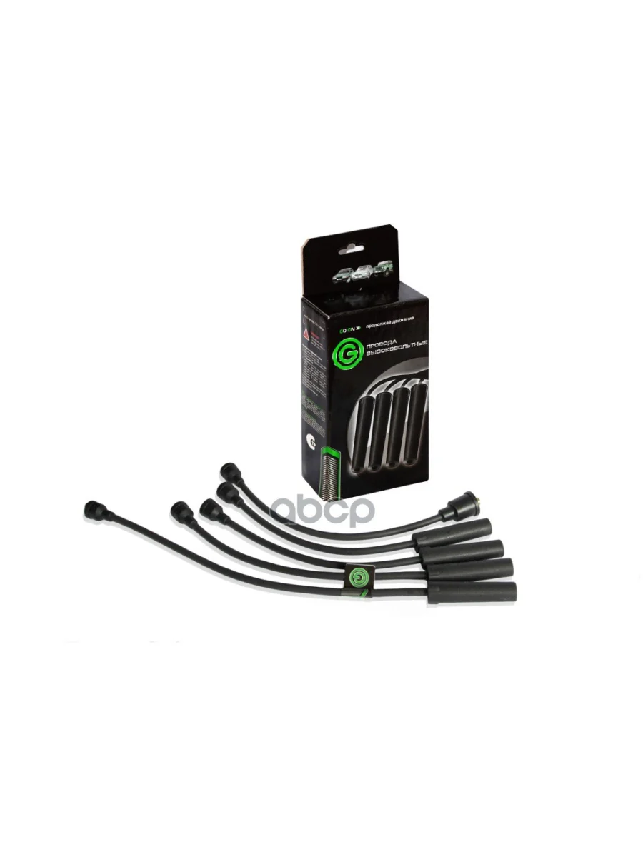 Провода Высоковольтные Для АМ Газ,Уаз Дв.402,417 (И Модификации) Go Силикон (К-Кт) С Наконечниками GO арт. 402.3707244-01  в Керчи Республика Крым