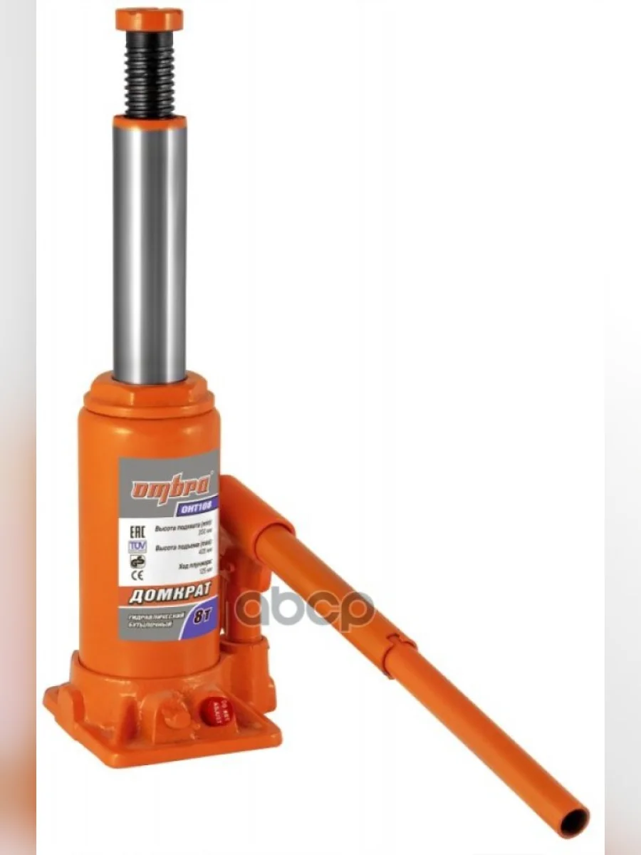 Домкрат Гидравлический 8Т (200-405 Мм) Ombra (Oht108) OMBRA арт. OHT108  в Перми Пермском крае