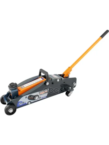 Домкрат Гидравлический Подкатной 2.5 Т (140-387 Мм) С Фиксатором В Кейсе Ombra (Oht225c) OMBRA арт. OHT225C