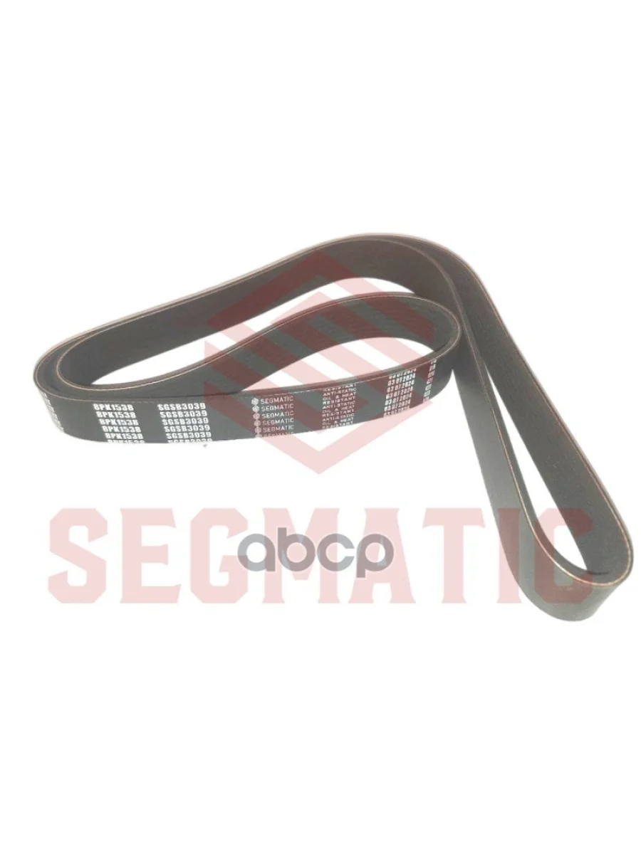 Ремень Поликлиновой Hyundai-D4ga L=1538 Segmatic SEGMATIC арт. SGSB3039  в Керчи Республика Крым