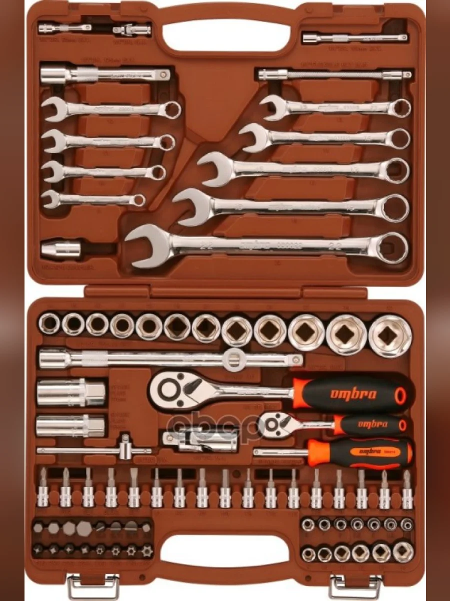Набор Инструмента  82 Предмета 12``-14`` (4-32Мм, 6 Гран.) Ombra (Omt82s) OMBRA арт. OMT82S  в Керчи Республика Крым