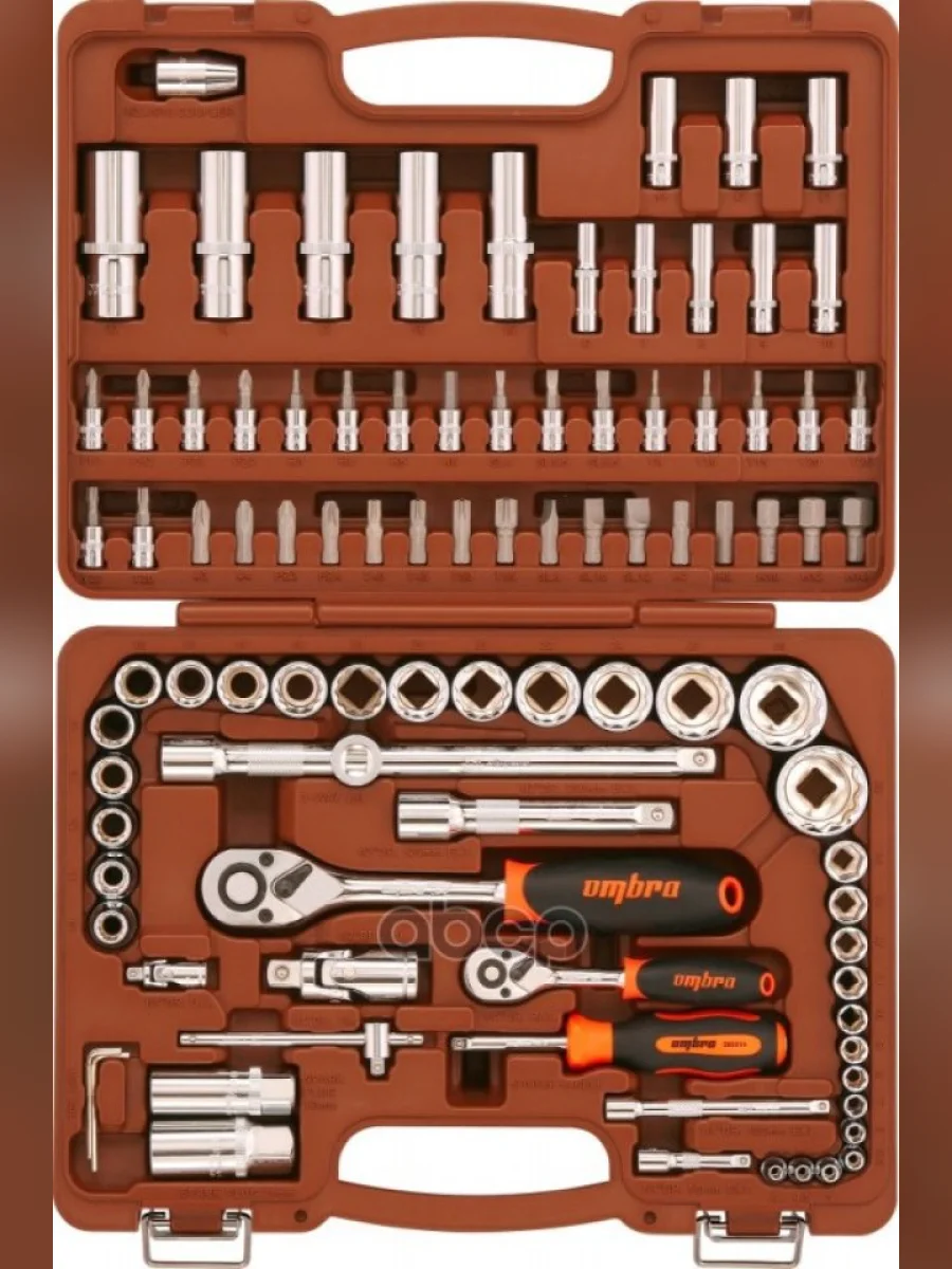 Набор Инструмента  94 Предмета 12``-14`` (4-32Мм, 12 Гран.) Ombra (Omt94s12) OMBRA арт. OMT94S12  в Керчи Республика Крым
