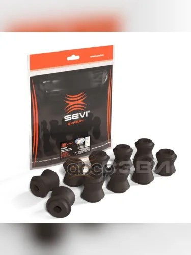 Втулка Реактивной Штанги Ваз 2121,21213 (К-Кт 10Шт.) Сэви-Эксперт SEVI арт. 2102-9042
