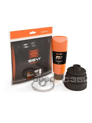 Пыльник Шрус Ваз-2108, 2110, 2170 Внутренний С Хомутами И Смазкой 160Гр. Сэви (6111) SEVI арт. 6111