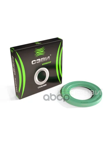 Сальник КВала Для АМ Газ 53,2410,Уаз Передний С Винтовой Насечкой Сэви (8026) (4216-1005034Мкв) SEVI арт. 8026