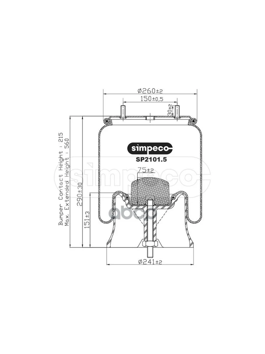 ППодушка 4022Np05 С Пластиковым Стаканом SIMPECO арт. SP21015023  в Керчи Республика Крым