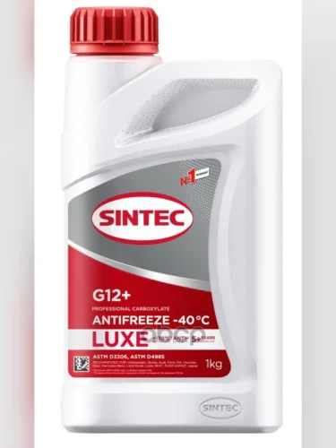 Антифриз Sintec Lux G12   (1 Кг) -40*С (Красный) (990550) SINTEC арт. 990550