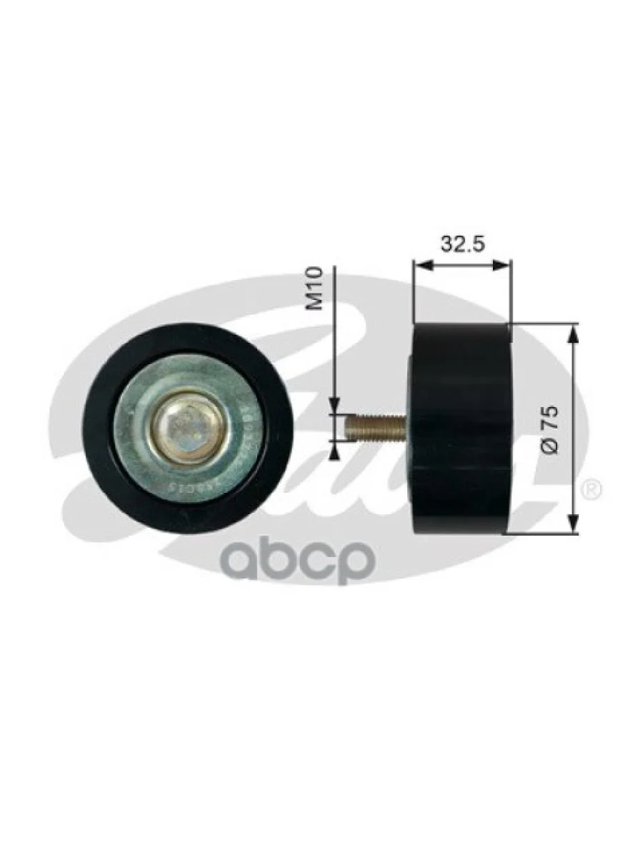 Направляющий Ролик Привода Вспомогательных Агрегатов Fleetrunner Gates арт. T36739  в Керчи Республика Крым