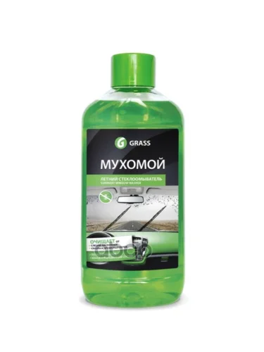 Жидкость Омывателя Стекла Grass Мухомой Mosquitos Cleaner (1 Л) (Концентрат 1:4 Летний) (110103) GraSS арт. 110103