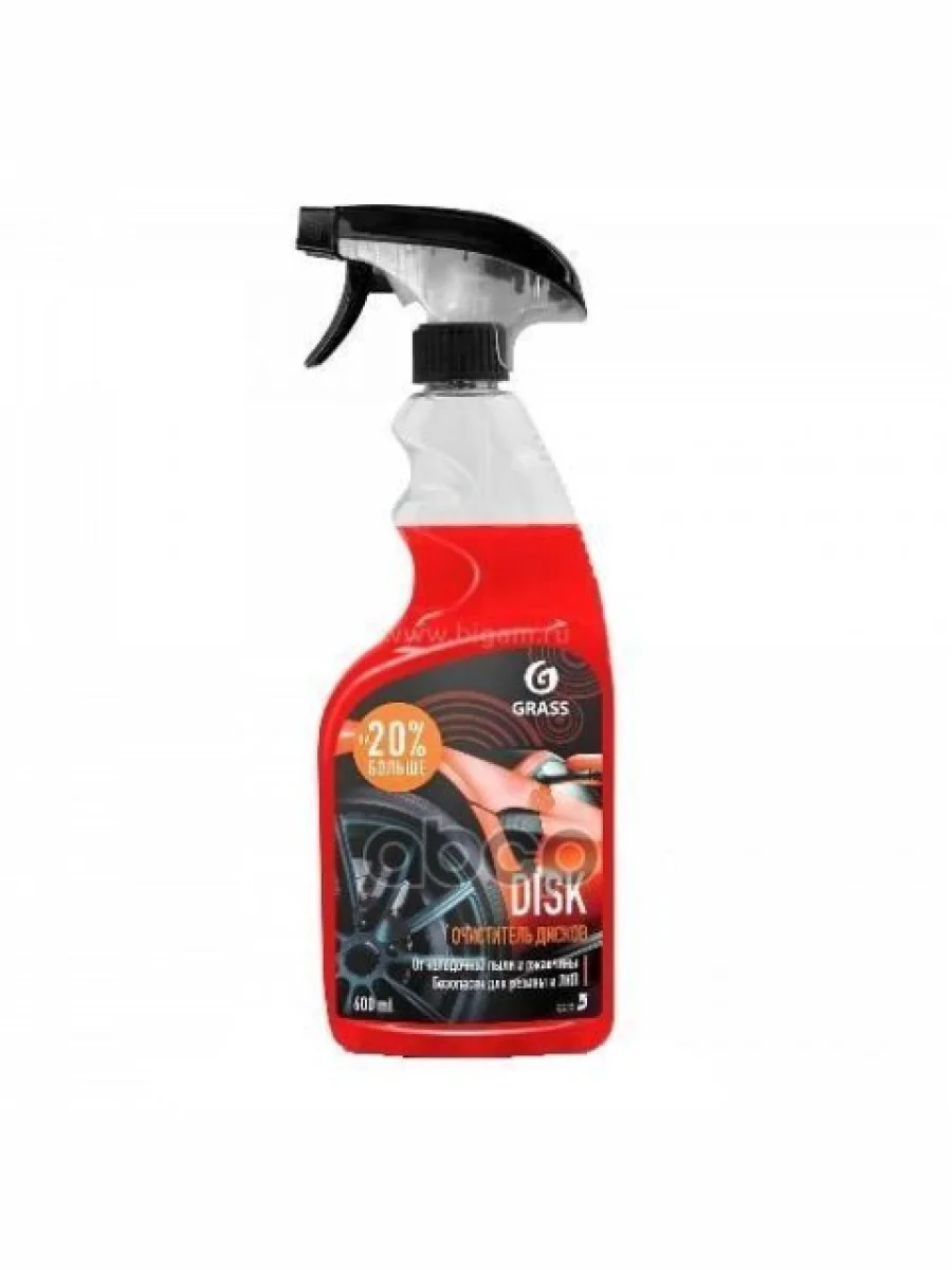 Очиститель Дисков Колес Grass Disk Кислотный Упаковка 6Шт ( 600 Мл.) Триггер (110373) GraSS арт. 110373  в Керчи Республика Крым