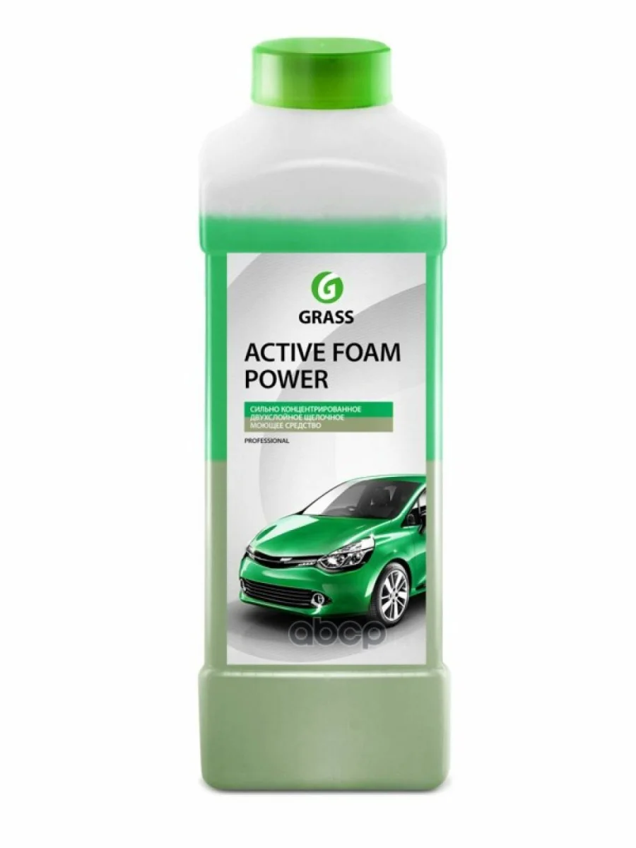 Автошампунь Grass Active Foam Power Для Бесконтактной Мойки Концентрат ( 1 Кг) (113140) GraSS арт. 113140  в Самаре Самарской области