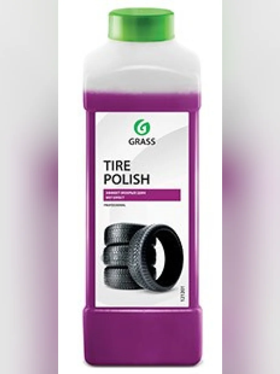 Очиститель Шин Grass Tire Polish Чернитель, С Полиролью (1 Кг) Эффект Мокрых Шин (121201) GraSS арт. 121201  в Керчи Республика Крым