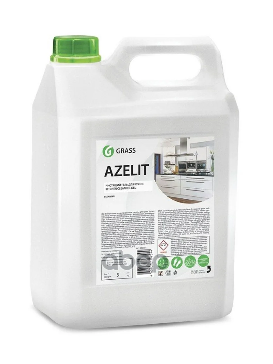 Средство Для Удаления Жира И Нагара Grass Azelit (5,6 Кг.) Канистра (125372) GraSS арт. 125372  в Керчи Республика Крым