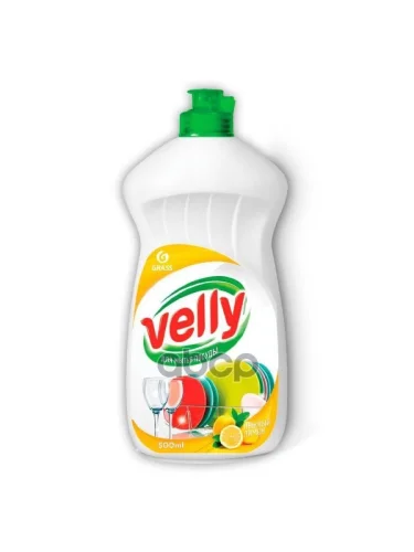 Средство Для Мытья Посуды Grass Velly ( 500 Мл.) Лимон (125426) GraSS арт. 125426