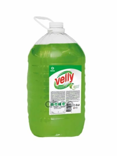 Средство Для Мытья Посуды Grass Velly Light (5 Кг.) Зелёное Яблоко, Пэт-Бутылка (125469) GraSS арт. 125469