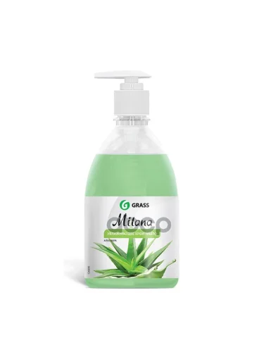 Мыло Жидкое Крем Grass Milana Алоэ Вера (0,5 Л.) С Дозатором (126600) GraSS арт. 126600