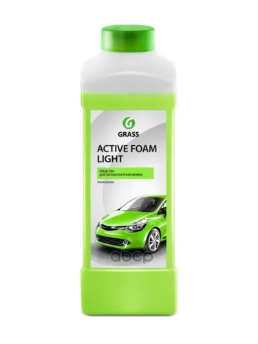 Автошампунь Grass Active Foam Light Для Бесконтактной Мойки Концентрат  ( 1 Кг) (132100) GraSS арт. 132100