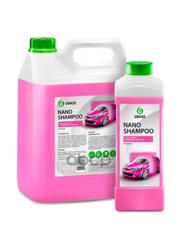 Автошампунь Grass Nano Shampoo Для Ручной И Бесконтактной Мойки (5 Кг) GraSS арт. 136102
