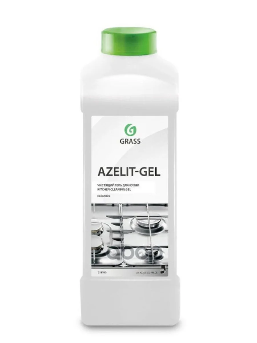 Средство Для Удаления Жира И Нагара Grass Azelit-Gel (1 Л) Гелевый, Концентрат (218100) GraSS арт. 218100  в Керчи Республика Крым